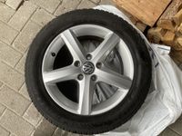 4x Original VW Aspen Alufelgen mit Winterräder 205/55R16 Golf VII Niedersachsen - Friesoythe Vorschau