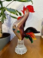 Vintage Murano Glasfigur Hahn, 26 cm (Defekt) Baden-Württemberg - Wertheim Vorschau