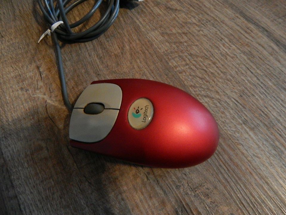 Maus Computer Computermaus Logitech Wheel Mouse in Kiel