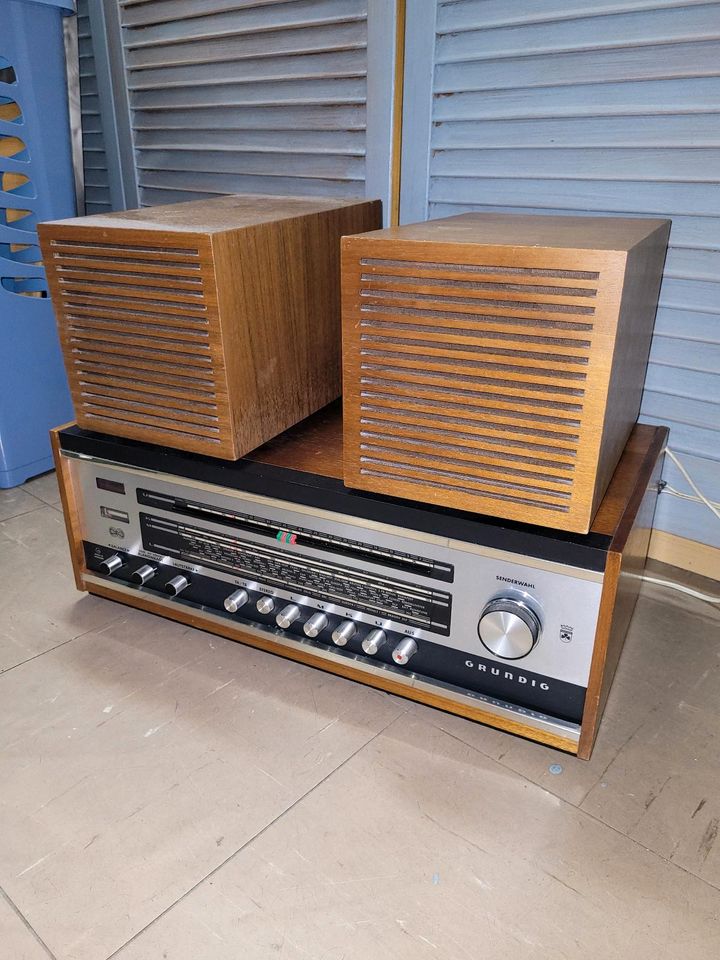 Grundig Stereomeister  155 inkl Lautsprecher, Vintage HiFi in Duisburg