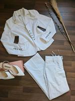 Original Apart Anzug Set Blauer Hosenanzug Stoffhose Business wei Hessen - Karben Vorschau