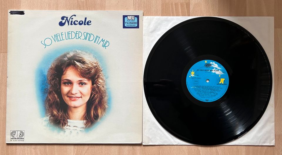 Nicole - So viele Lieder Vinyl Schallplatte LP Schlager Pop in Rostock