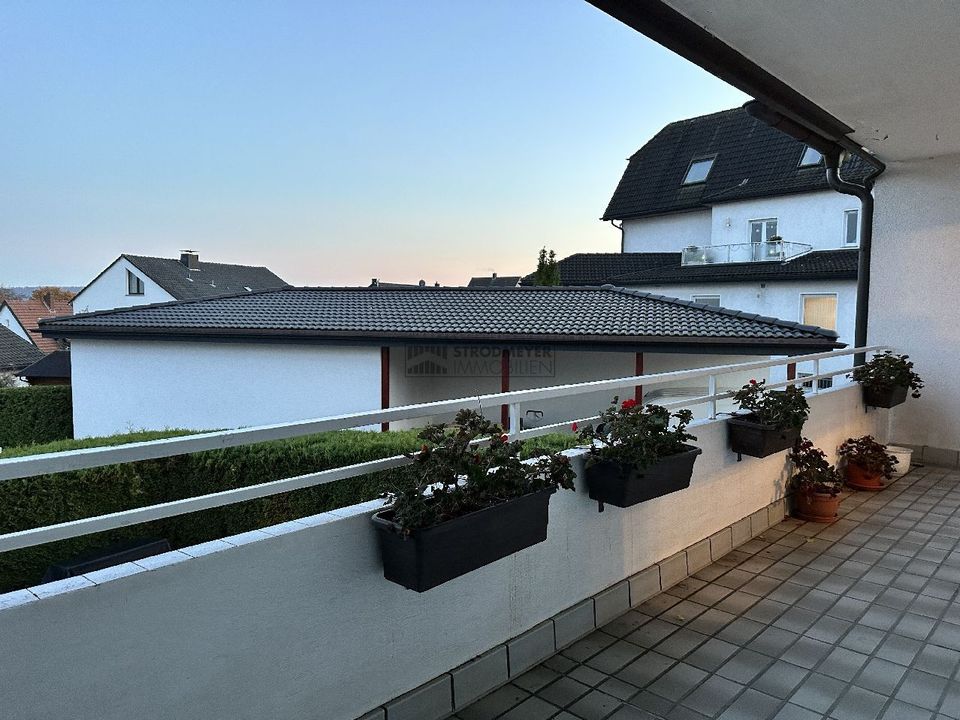 Grundschöttel: Gemütliche Etagenwohnung mit Balkon und modernem Bad in Wetter (Ruhr)