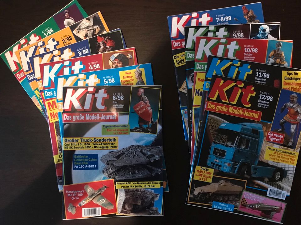 KIT Modellbau Zeitschriften Hefte Jahrgänge 1988 - 2001 sehr gut in Lohr (Main)