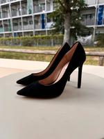 H&M Velour Heels schwarz Gr. 36 ( echtes Leder ) Bayern - Fürth Vorschau