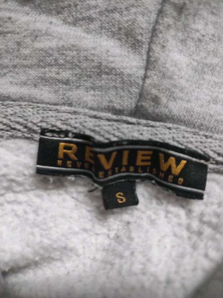 Review Hoodie/Pullover/ Sweatshirt grau | Gr. S in Waltrop