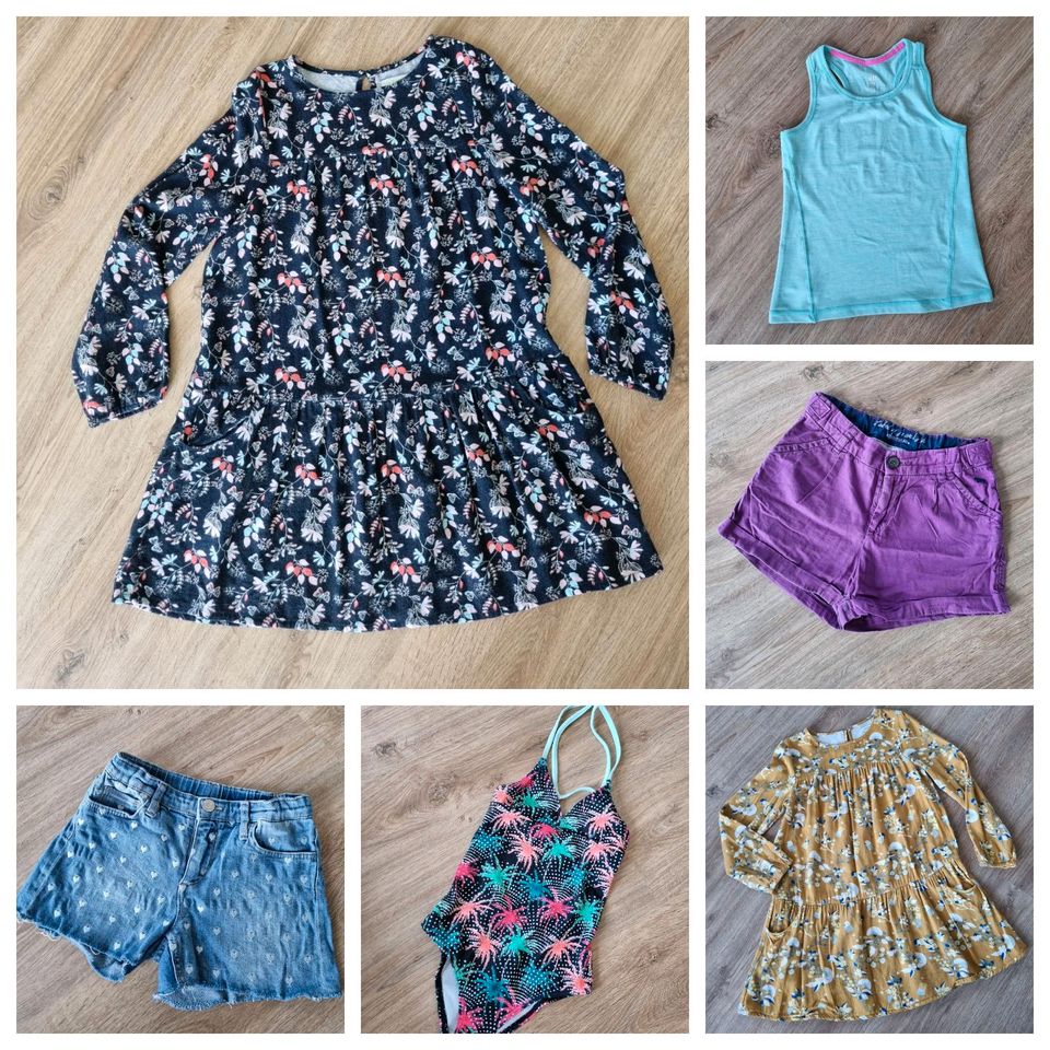 ♡ Mädchen Sommer Gr. 128 134 140 Kleider Shorts Badeanzug ♡ in Obersontheim