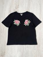 Shirt mit Blumenstickerei Niedersachsen - Uslar Vorschau