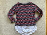 Pullover edc Esprit, Damen XS, blau-rot-weiß, Bluseneinsatz, NEU Bonn - Brüser Berg Vorschau