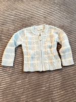 Strickjacke Baby Reisverschluss hellblau gestreift neu newborn 68 Bayern - Kösching Vorschau