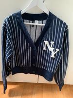 h&m NY Striped Cardigan Navy & weiß Bayern - Aschaffenburg Vorschau