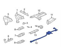 Honda Accord Mittelschalldämpfer Mitteltopf 98-02 NEU Bayern - Theilheim Vorschau