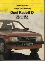 Opel Ratgeber Pflege und Wartung Opel Kadett D 54 –115 PS. 82- 84 Baden-Württemberg - Stutzenklinge Vorschau