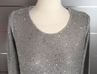 Glitzerpullover in silbergrau, Gr. 40/42 - NEU Bayern - Schöllkrippen Vorschau