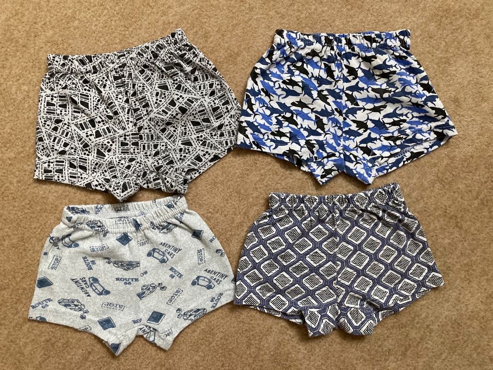 Baby Boxer Shorts 4 Stück in Größe 56/62 in Berlin