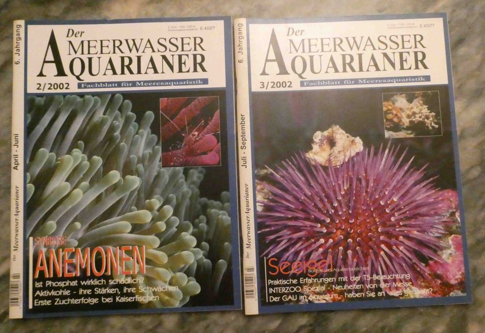 Der Meerwasseraquarianer Meerwasser Magazin Jg. 1-6 Mengenrabatt! in Braunschweig