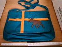 Handtasche Schweden blau gelb mit Elch Handmade Selbstgemacht Nordrhein-Westfalen - Brakel Vorschau