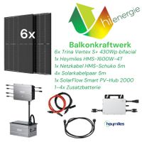 BALKONKRAFTWERK SET 1720W/1600W inkl. Speicher PV-Hub 2000 Thüringen - Leinefelde-Worbis Vorschau