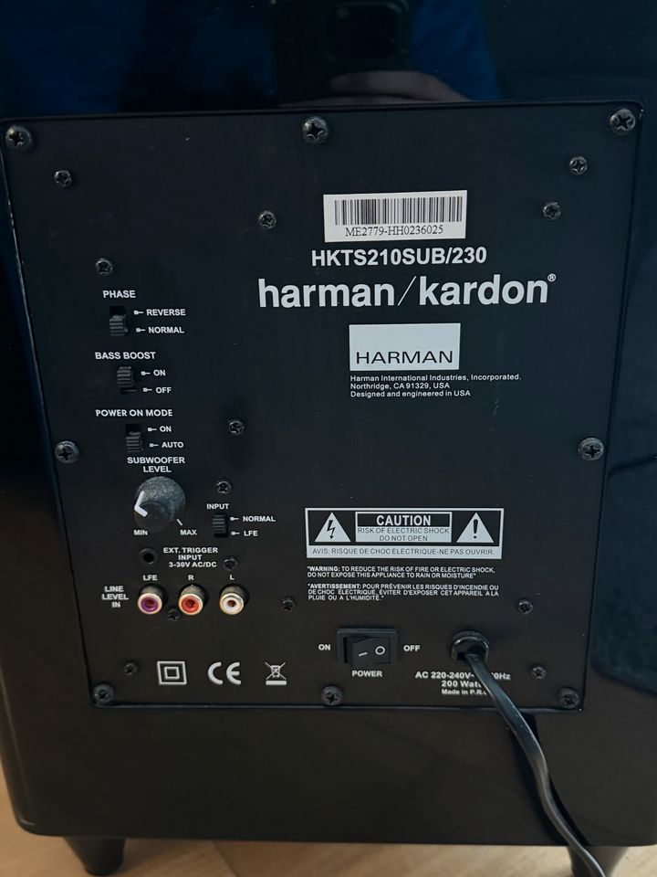 Harman Kardon Subwoofer HKTS210SUB/230 in Konstanz