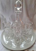 Karaffe inkl 5 Gläser aus Kristallglas für Sherry Hessen - Dreieich Vorschau