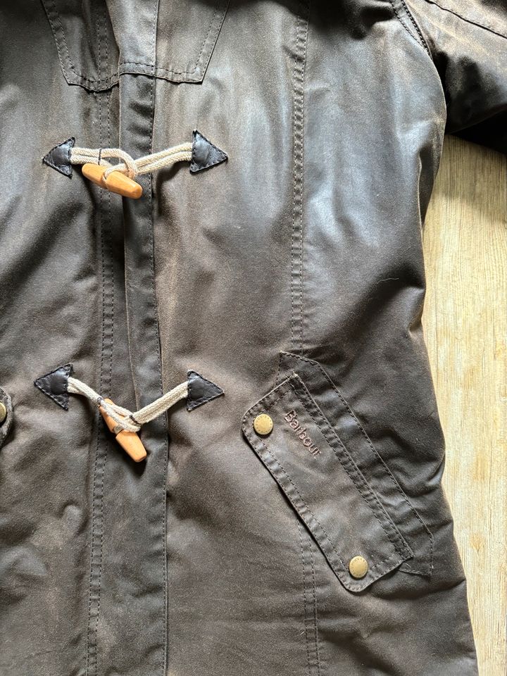 Barbour Wachsmantel Wachsparka Damen Größe 36 in Donaueschingen