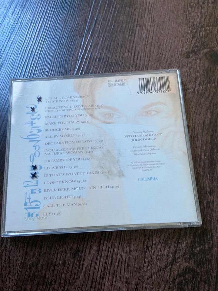 „Falling into you“ CD, Album von Celine Dion, 16 Songs in Visselhövede
