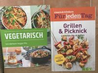 Zwei Kochbücher neuwertig Grillen Picknick Vegetarisch Schleswig-Holstein - Bad Bramstedt Vorschau