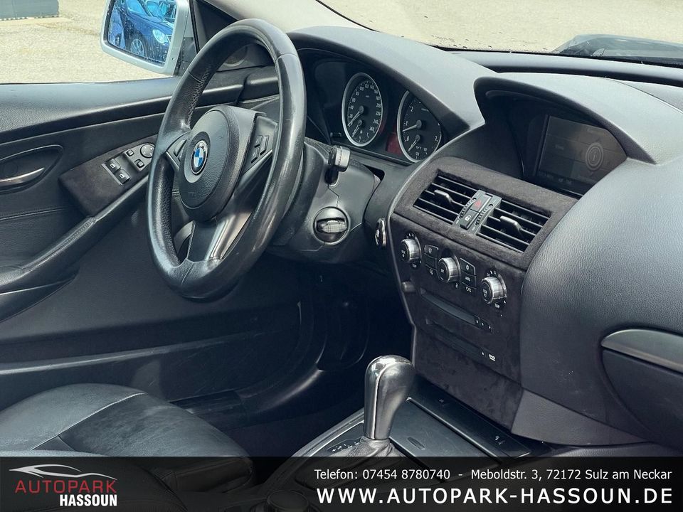 BMW 630i TÜV 10/25 Xenon Navi Tempo PDC Multi FSE Kl in Sulz