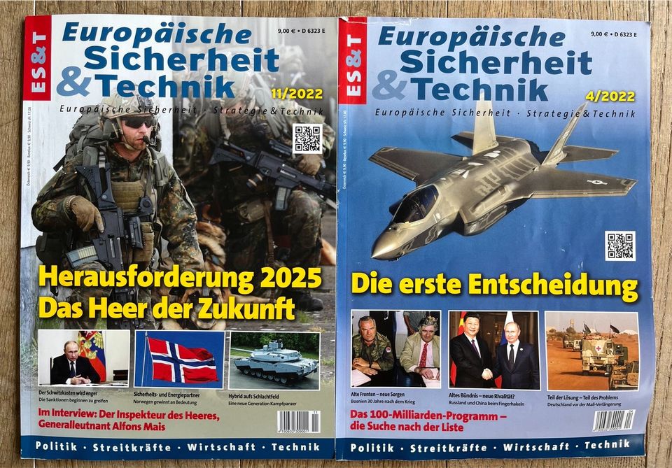 Europäische Sicherheit & Technik Nr. 4 und 11/2022 in Bochum