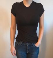 Weekday T-Shirt Shirt ripped dunkelbraun basic gerippt München - Schwabing-West Vorschau