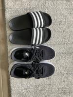 Adidas Damen Sneaker + Adiletten - Größe 38 Baden-Württemberg - Kupferzell Vorschau