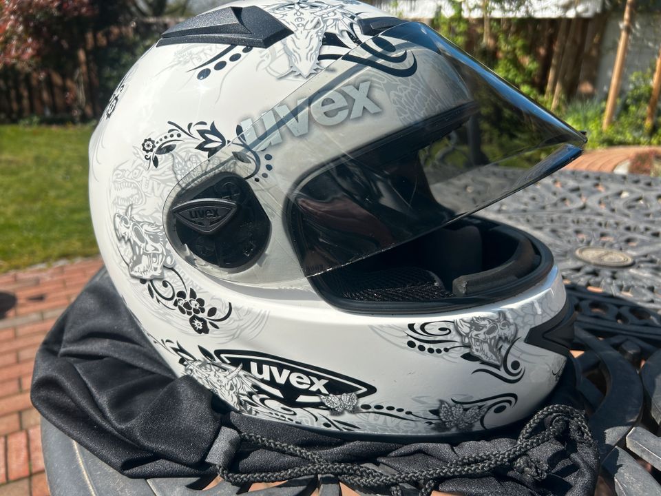 Motorrad- Roller- Moped- Helm Sturzhelm UVEX 59/60 in Bünde