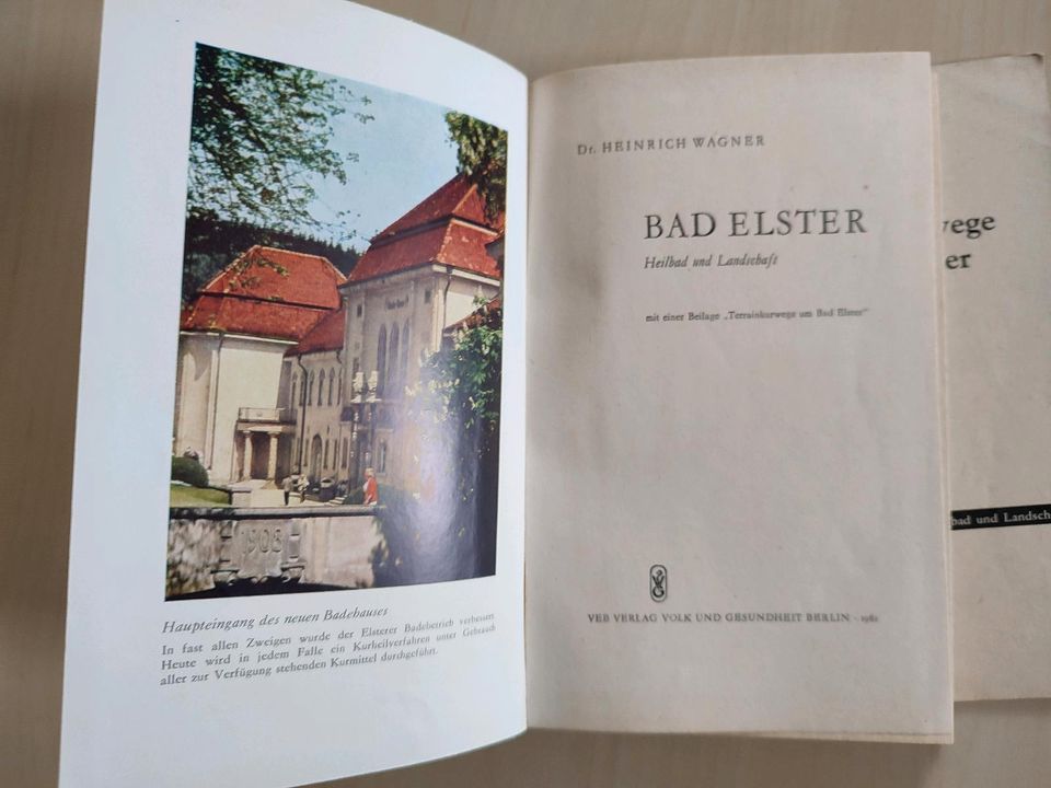 DDR Buch Bad Elster in Schneeberg