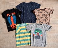 Set: 5 T-Shirts 122/128 Minymo Småfolk H&M Topolino Köln - Ehrenfeld Vorschau