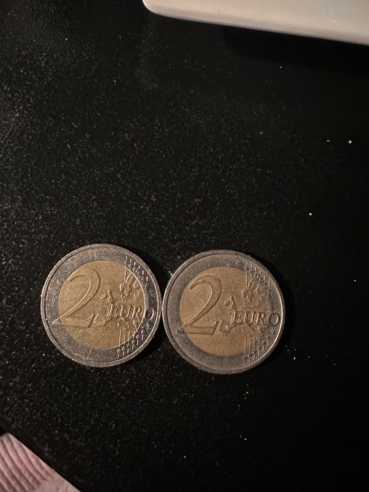 2 Euro Münze in Scheibenhardt