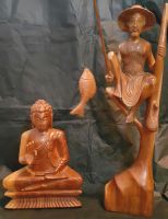 Buddha u. Stelzenfischer , Sri Lanka , Handarbeit Deko Baden-Württemberg - Mannheim Vorschau