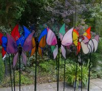 Tiffany Glas Gartenstecker Schmetterlinge Eigene Handarbeit Niedersachsen - Haren (Ems) Vorschau