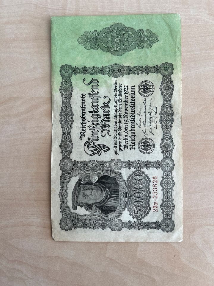 Reichsmark Banknoten in Velbert