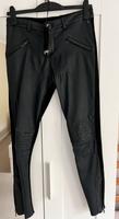 Leder Hose blau Gr 38 (Genuine Leder hinten Stretch) 1x getragen Kreis Pinneberg - Schenefeld Vorschau
