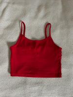 Basic Crop Top Damen XS Rot Trägertop Kiel - Suchsdorf Vorschau