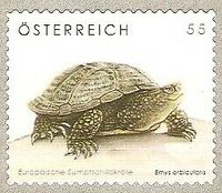 Österreich 2624** Tierschutz - Fauna - Sumpfschildkröte Reptilien Nordrhein-Westfalen - Kamen Vorschau