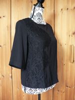 NEU ESPRIT EDC Bluse Gr. S/36  Bluse Büro Chic Kurzarm Spitze Hessen - Marburg Vorschau