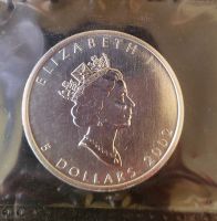 Münze 5 DOLLARS 2002 CANADA Elisabeth II FINE SILVER 1 OZ Argent Brandenburg - Wandlitz Vorschau