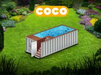 COCO | Containerpool | Swimmingpool | Schwimmbecken | Spa Pool B Brandenburg - Großbeeren Vorschau