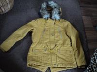 Parka Jacke  C&A senffarben Gr.S Sachsen - Pirna Vorschau
