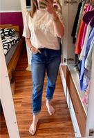 ZARA Mom Fit Jeans 34 XS stonewashed used look Highwaist blau 1A Sachsen - Chemnitz Vorschau