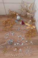 21x X-Mas Deko Weihnachten Gold Silber Glitzer 21er-Set Konvolut Berlin - Reinickendorf Vorschau