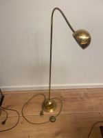 Goldene Stehlampe aus Metall Kreis Ostholstein - Ahrensbök Vorschau