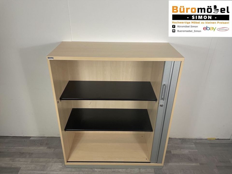 ❗️60x TOP Ceka Sideboard Ahorn/ Elektrisch Höhenverstellbarer Schreibtisch/ Stehtisch/ Cheftisch/ Sideboard / Rollcontainer / Aktenschrank/Unterschrank/ Hochwertig/ Bürotisch/ Büroschrank/ Designmöbel in Linden