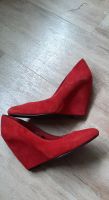 Venturini Wildleder Wedges Gr. 36 rot Bayern - Ortenburg Vorschau